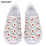 Women Sneakers Slip On Light Mesh Shoes Summer Breathable Flats Shoes