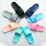 Women Indoor Floor Flat Shoes Non-slip Flip Flops Bath Home Slippers