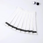 Women Skirt Preppy Style High Waist