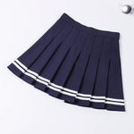 Women Skirt Preppy Style High Waist