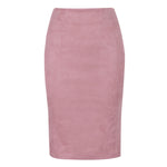 Women Hip Pencil Midi Skirt
